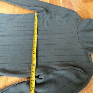 Target Charcoal /Green Long Sleeve Dress
